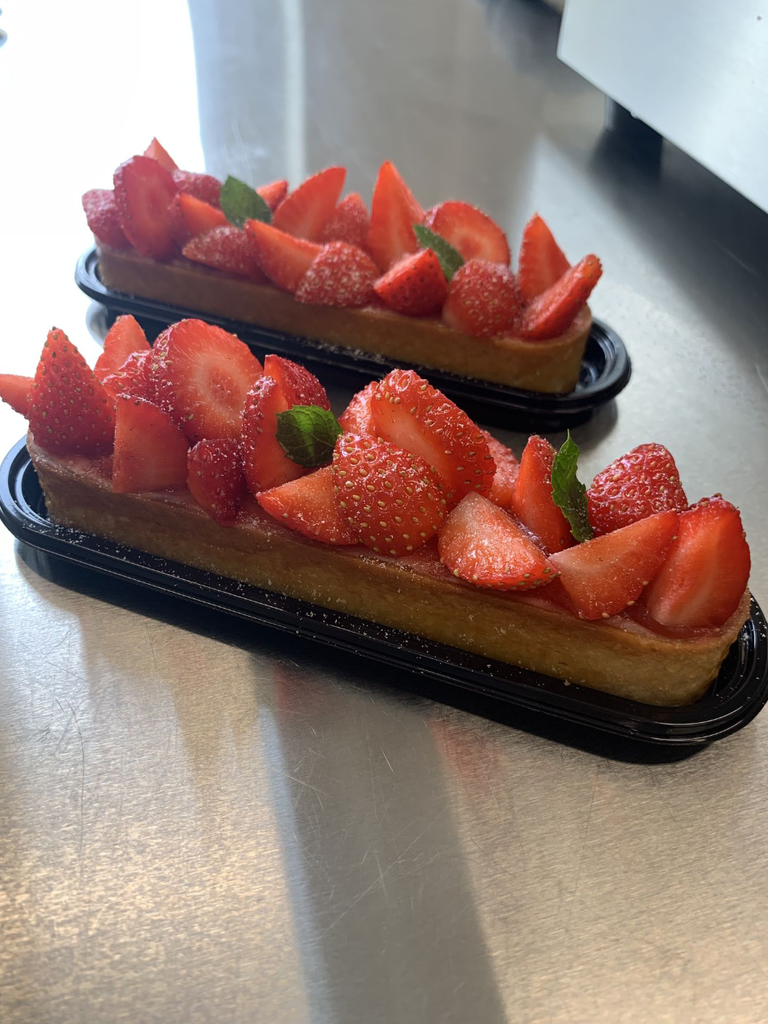 Bake Me Aardbei (per 4 tartelettes)