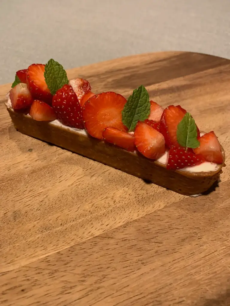 Bake Me Aardbei (per 4 tartelettes)